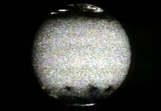 Hubble Space Telescope Image of Jupiter's Aurora After Comet Shoemaker-Levy 9 Fragment K Impact (Far Ultraviolet) (click to go to NASA description and enlargement)